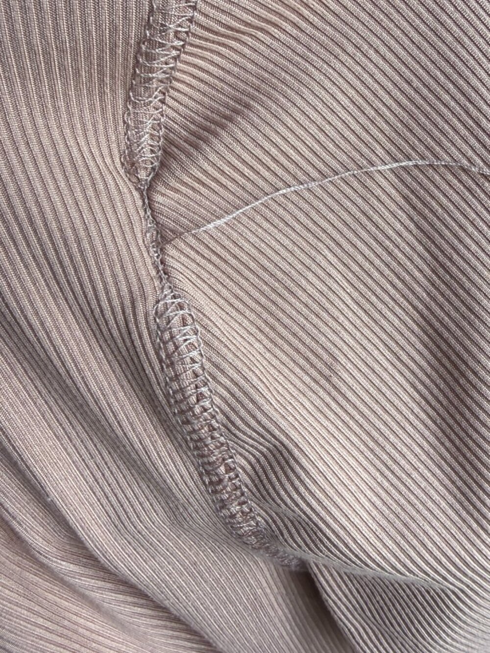 One Step Up Ribbed Henley Top M - Picture 4 of 8